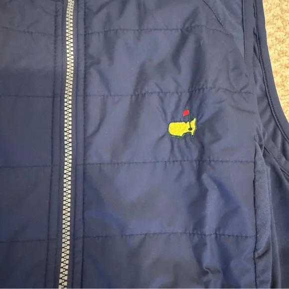 Masters Navy Blue Quilted Vest - Picture 2 of 4